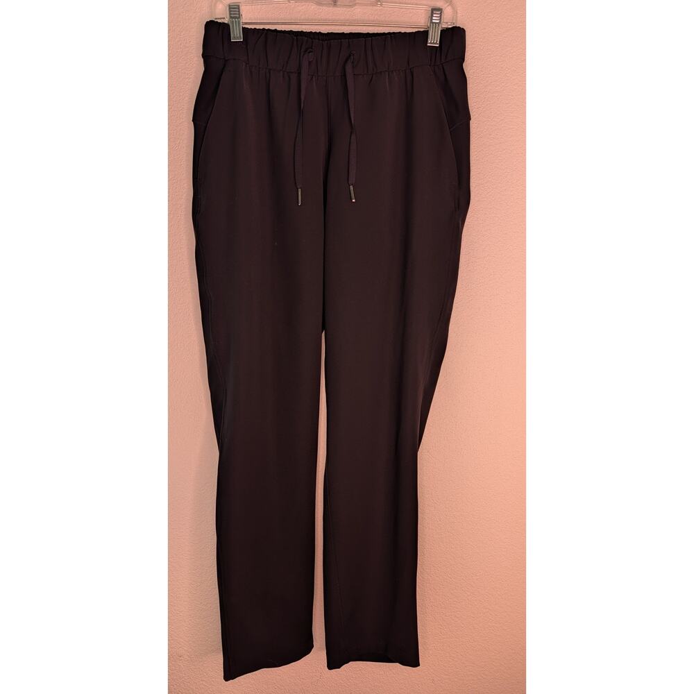 Lululemon On The Fly Jogger Pants Black W6 Travel Stretch